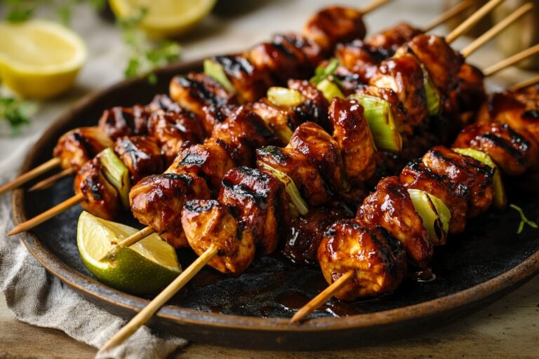 Bbq Beer-Marinated Chicken Skewers Recipe