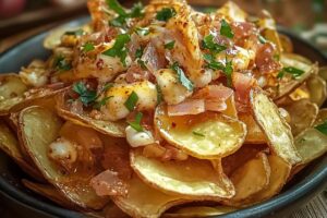 Loaded Crispy Potato Chips Recipe