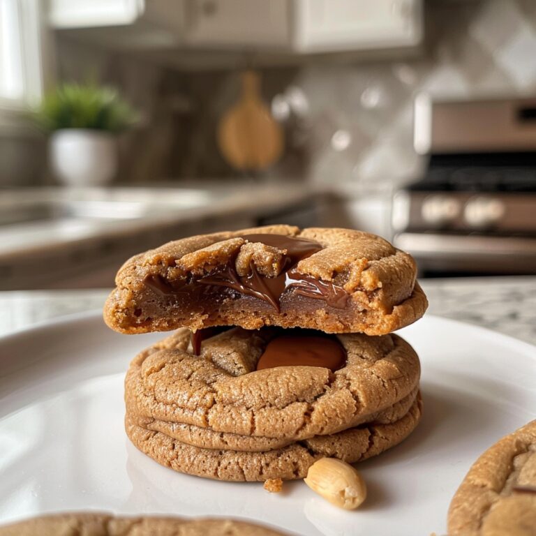 Chewy Peanut Butter Cup Cookies Recipe