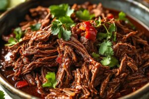 Crockpot Chipotle Shredded Beef Recipe