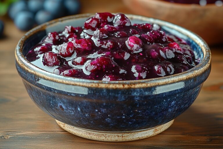 Blueberry Compote Recipe