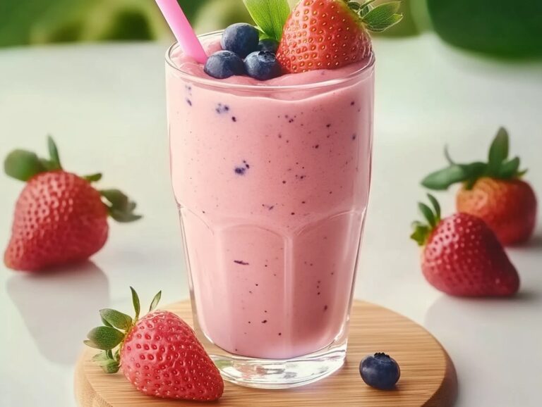 Fat-Burning Strawberry Smoothie Recipe