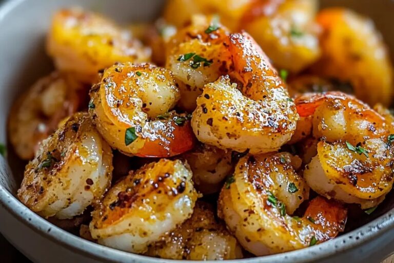 Air Fryer Garlic Parmesan Shrimp Recipe