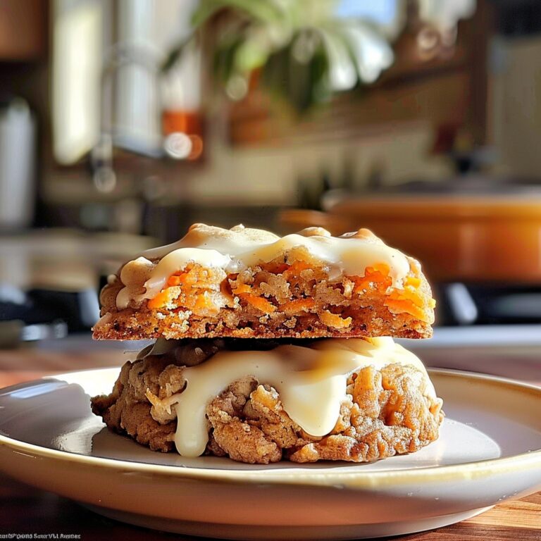 Carrot Cheesecake Cookies Recipe