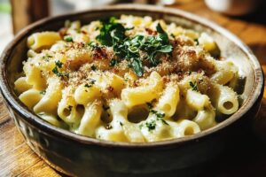 Wild Garlic Macaroni Cheese Recipe