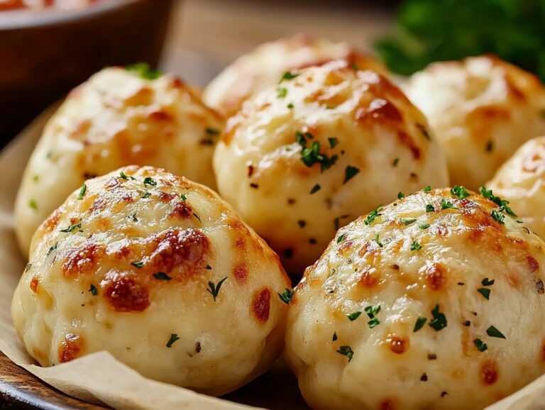 Garlic Butter Cheese Bombs Recipe