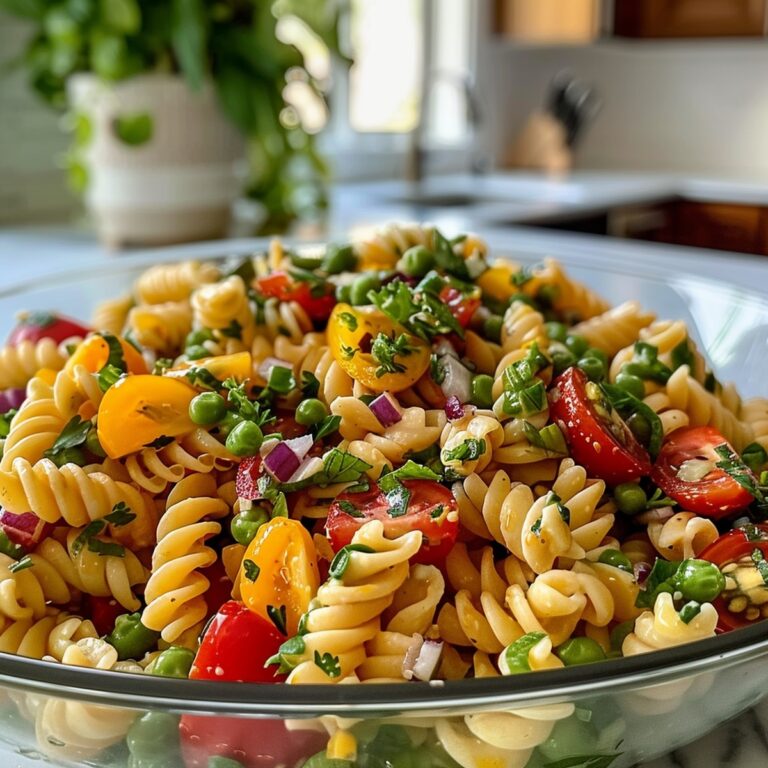 Spring Pasta Salad With A Zesty Twist Recipe