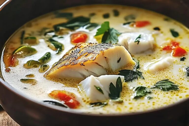 Coconut Lime Fish Soup Recipe