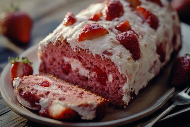 Strawberry Cream Cheese Loaf Recipe