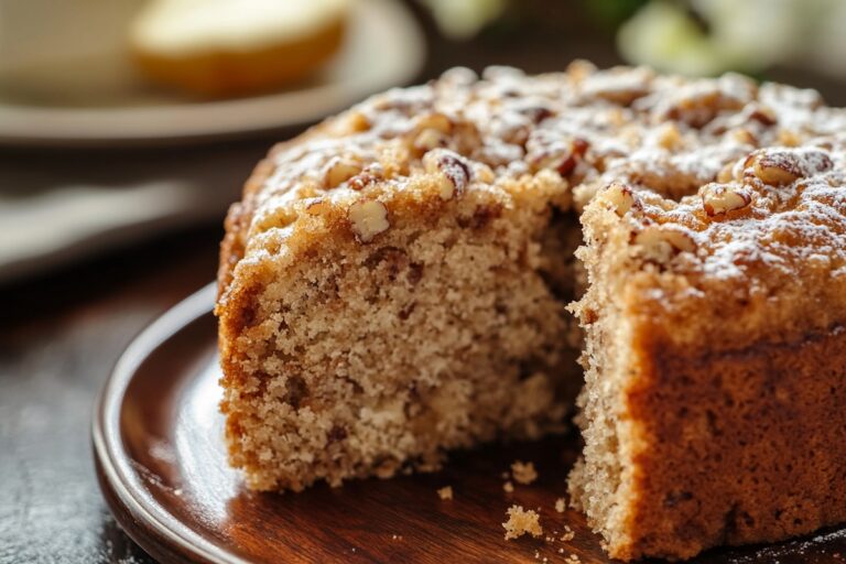 Pecan Praline Cake Recipe