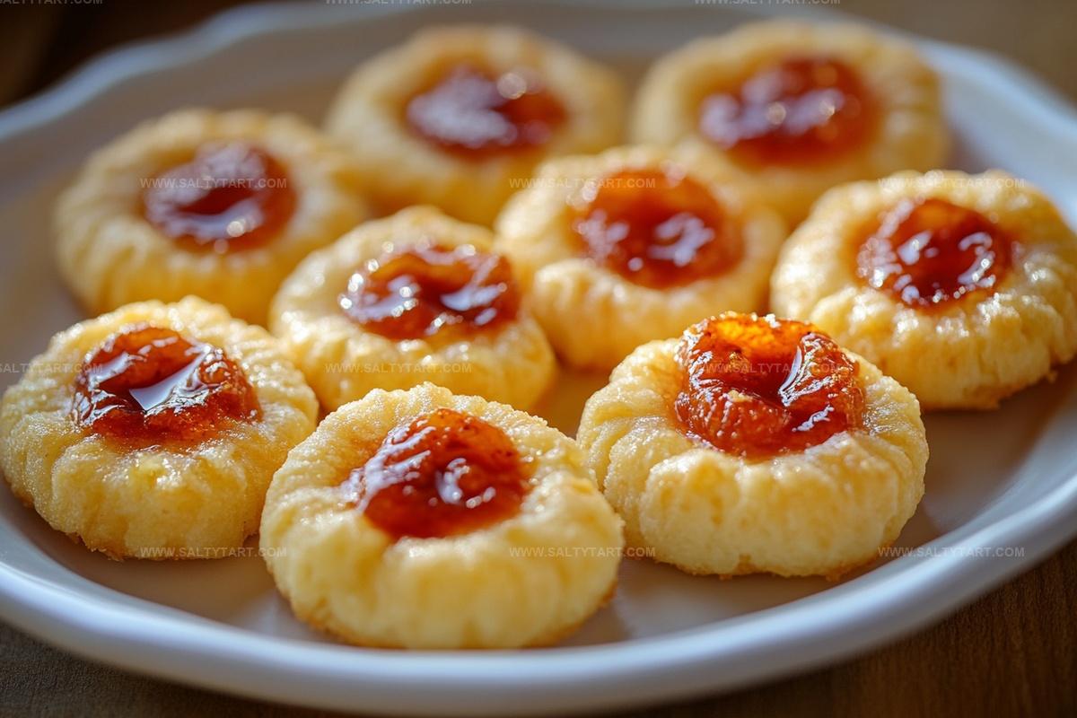 Cheesy Thumbprint Appetizers With Hot Pepper Jelly Recipe