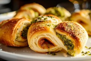 Festive Crescent Rolls With Pesto Recipe