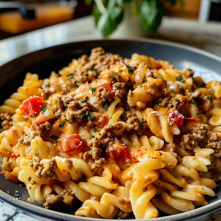 Stovetop Ground Beef Pasta Recipe