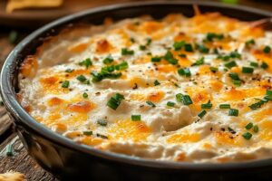 Cheesy Chive Warm Dip Recipe