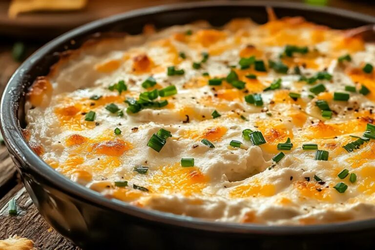 Cheesy Chive Warm Dip Recipe