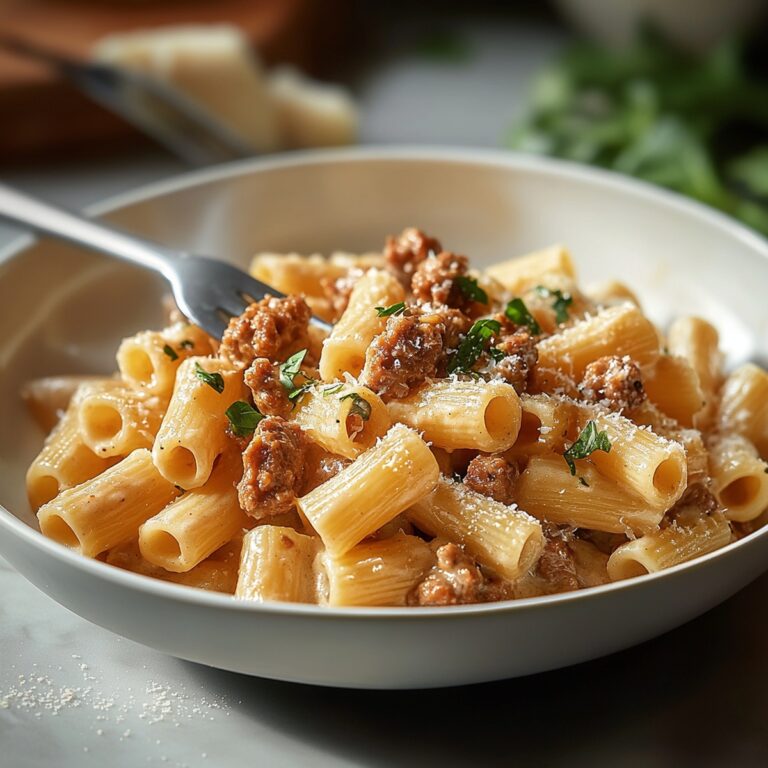 Sausage Rigatoni Recipe