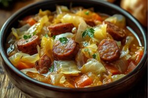 Sausage And Cabbage Stew Recipe