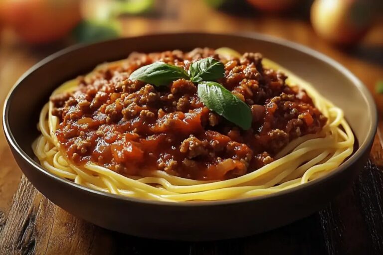 Spaghetti With Meat Sauce Recipe