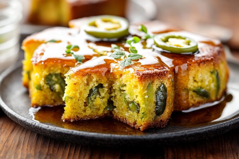 Jalapeno Cornbread With Lime Honey Glaze Recipe