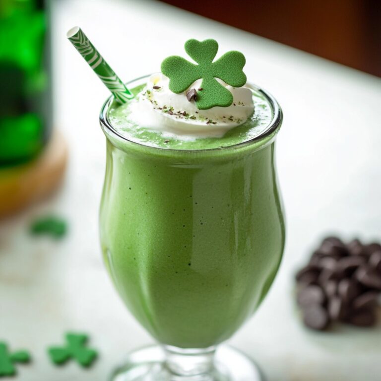 St. Patricks Day Shamrock Shake Recipe