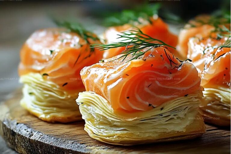 Hot Smoked Salmon And Dill Vol-Au-Vents Recipe