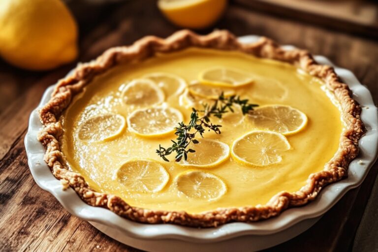 No Bake Lemon Pie Recipe