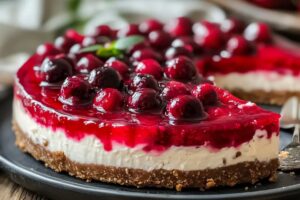 Easiest No-Bake Cherry Cheesecake Recipe