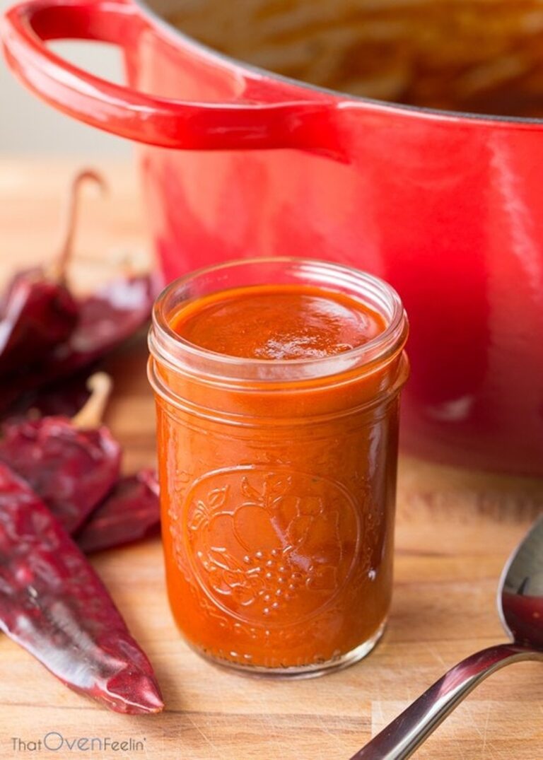 Guajillo Chili Red Enchilada Sauce Recipe
