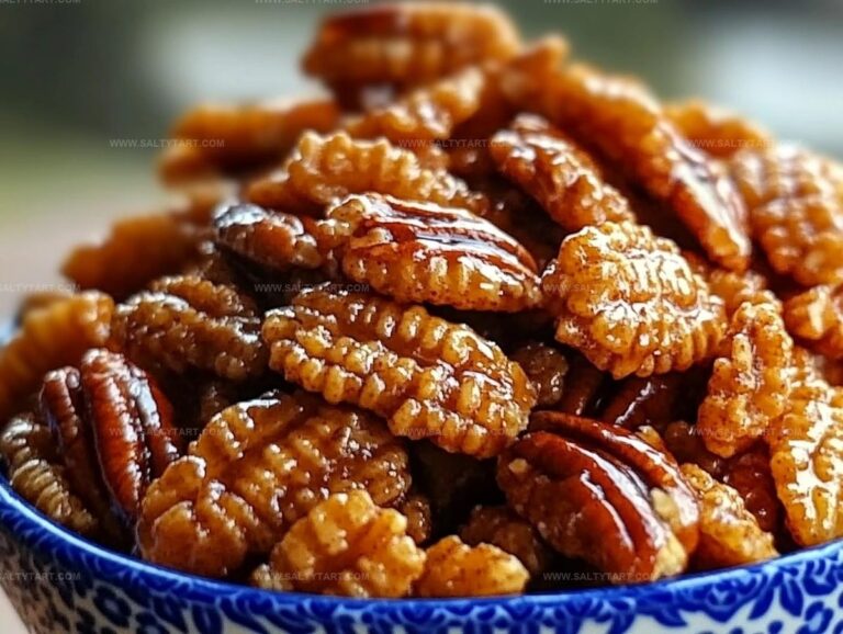 Buttery Praline Snack Mix Recipe