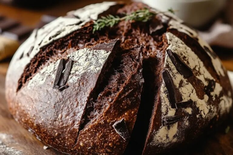 Double Chocolate Sourdough Bread Recipe