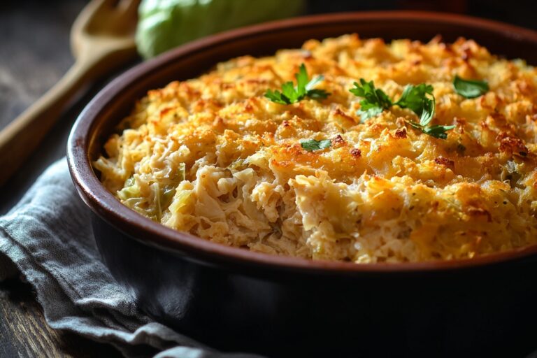 Old Fashioned Southern Cabbage Casserole Recipe