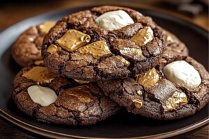 Smores Brownie Cookies Recipe