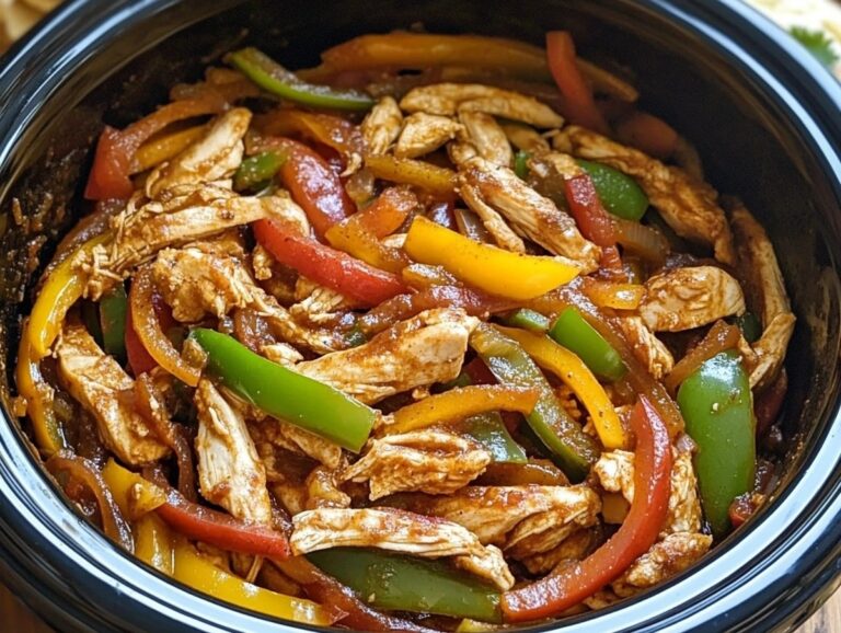Crockpot Chicken Fajitas Recipe