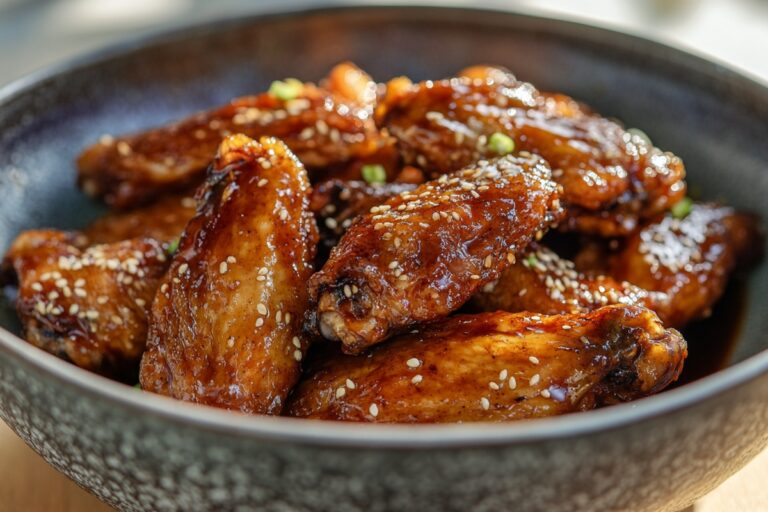 Soy Garlic Chicken Wings Recipe