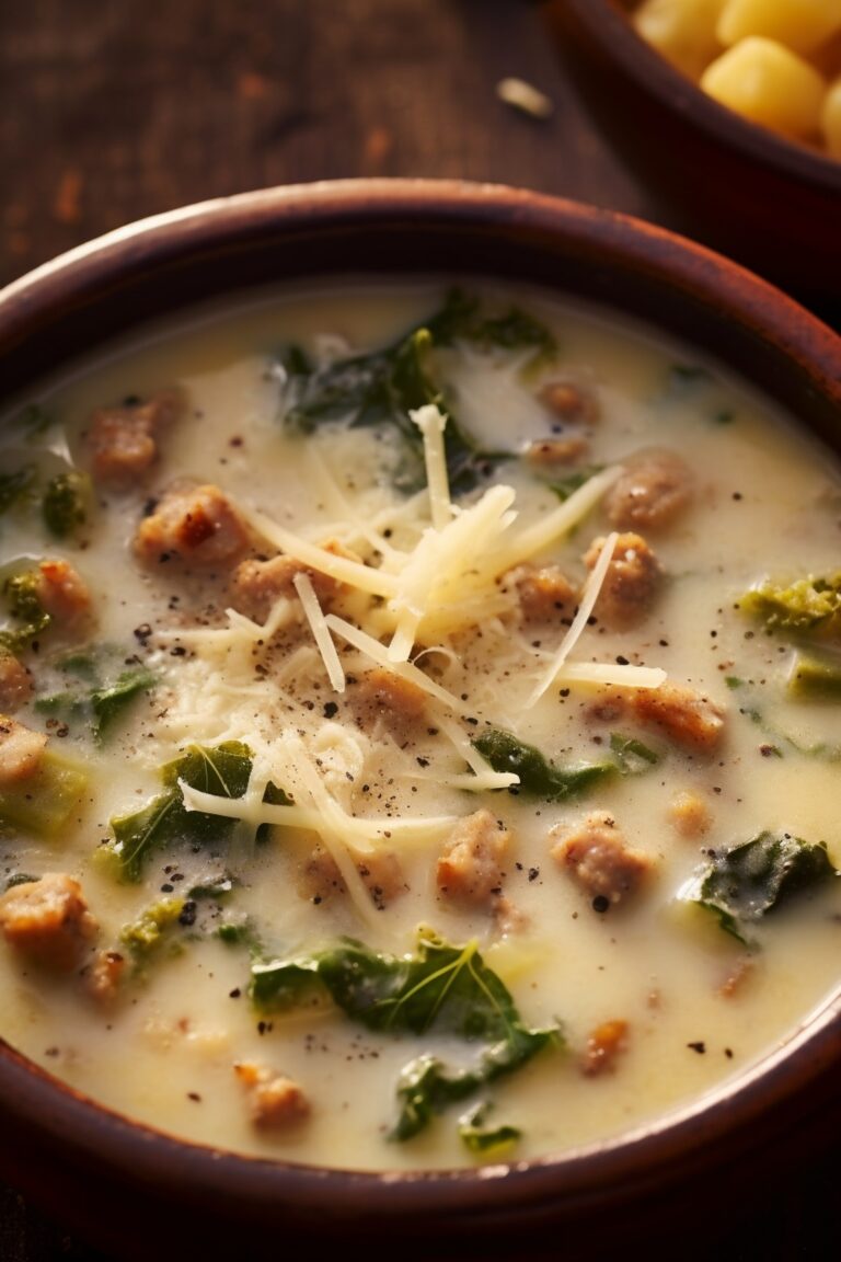 Creamy Italian Sausage And Potato Soup Recipe