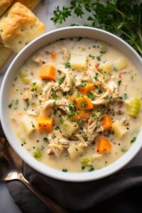Crockpot Chicken Pot Pie Soup Recipe