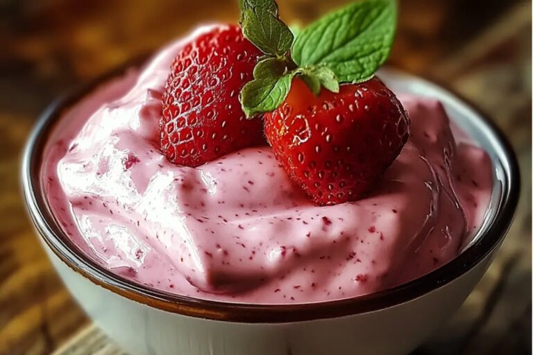 Fluffy Strawberry Mousse Recipe