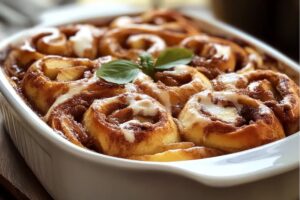 Cinnamon Roll Apple Bake Recipe