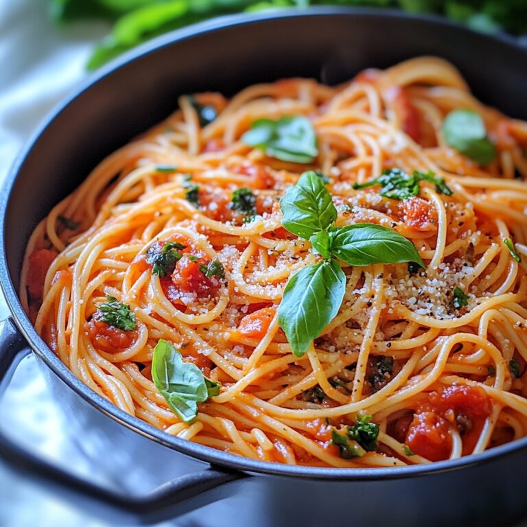 One Pot Spaghetti Recipe