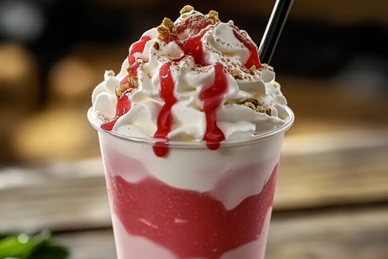 Strawberries & Cream Frappuccino Recipe