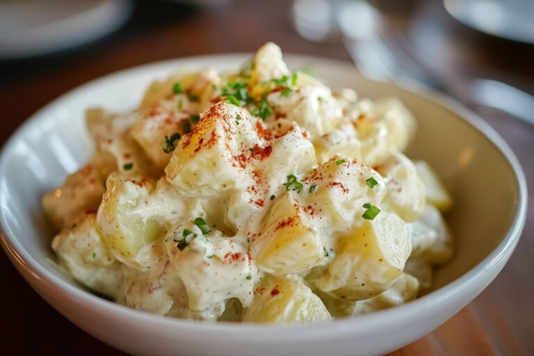 Classic Creamy Potato Salad Recipe