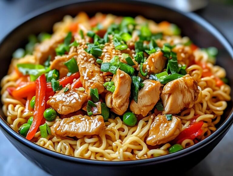 Quick & Tasty Chicken Ramen Stir Fry Recipe