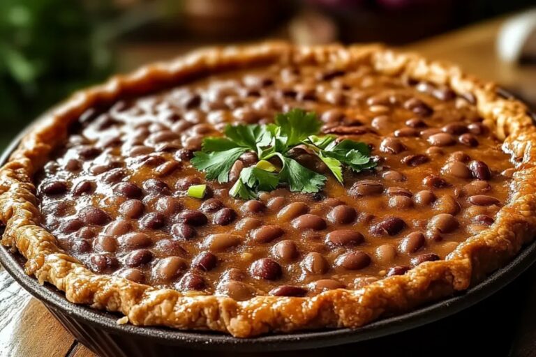 Pinto Bean Pie Recipe