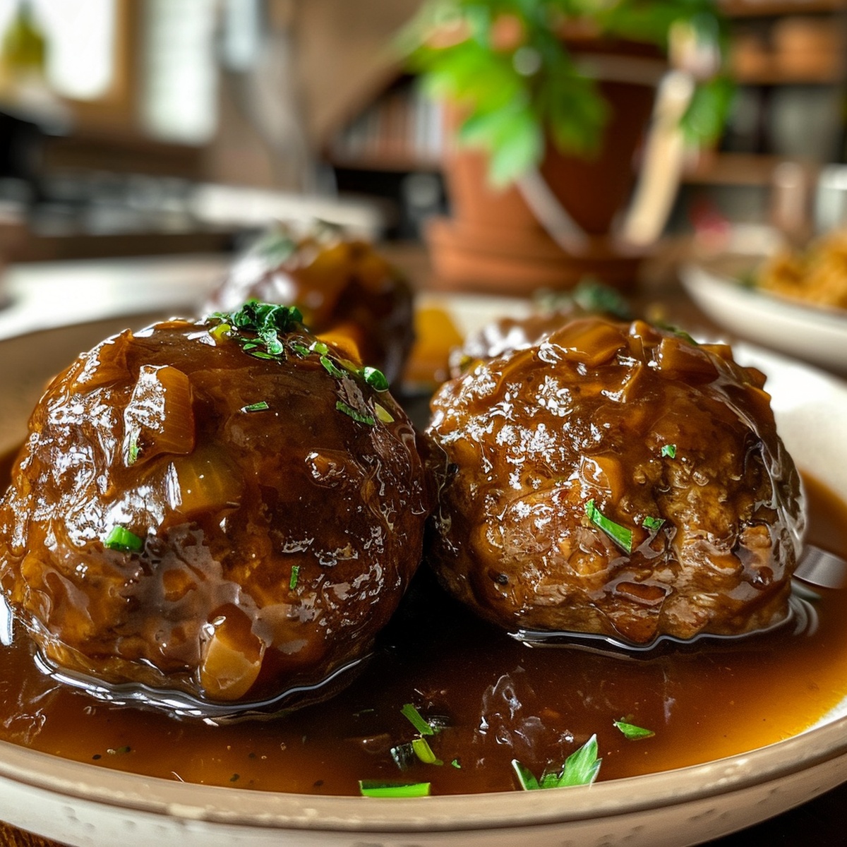 Salisbury Steak Meatballs Recipe