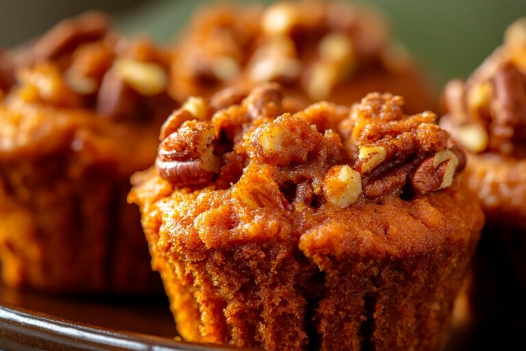 Sweet Potato Muffins With Cinnamon Pecan Streusel Recipe