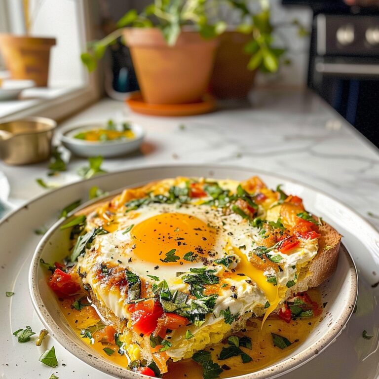 Oven-Baked Mediterranean Feta Eggs Recipe