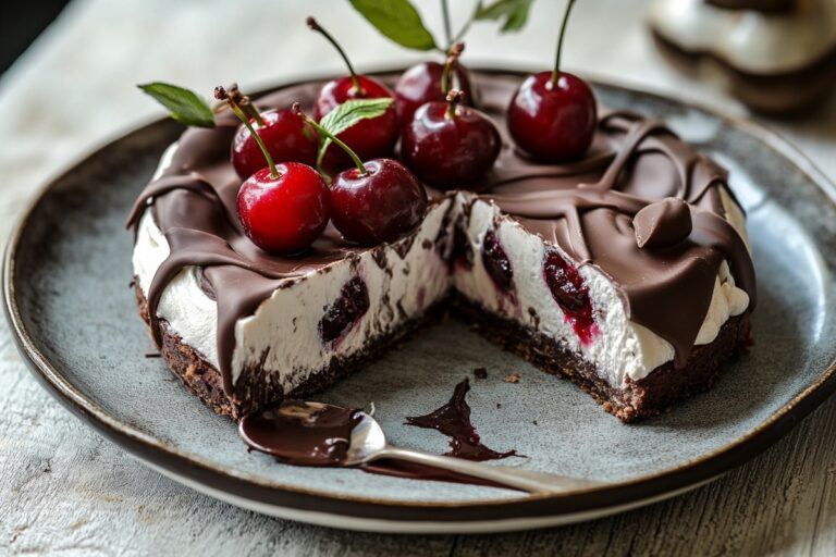 Cherry-Coconut Chocolate Torte Recipe