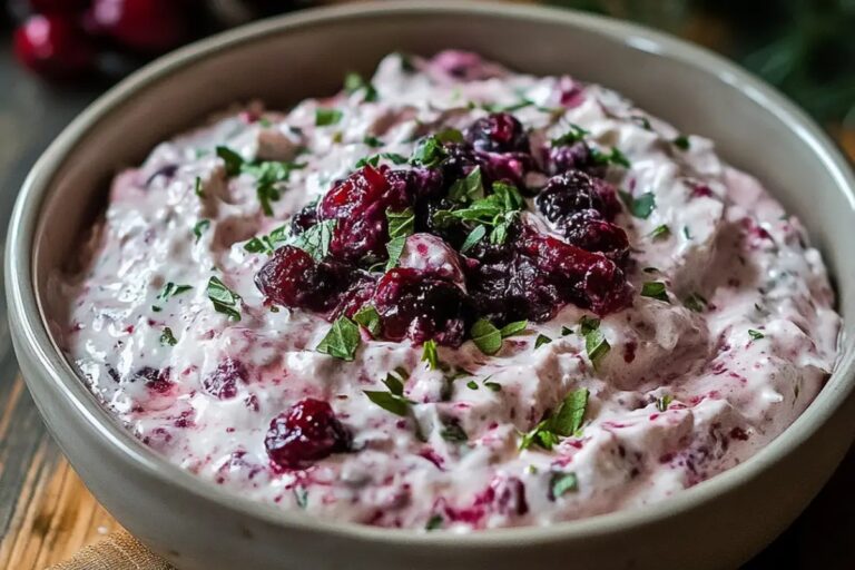 Holiday Cranberry Jalapeno Cream Cheese Dip Recipe