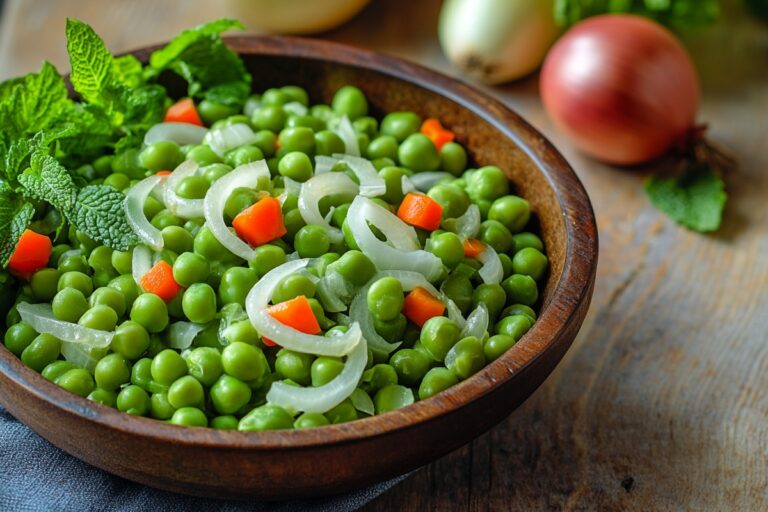 Minty Peas And Onions Recipe