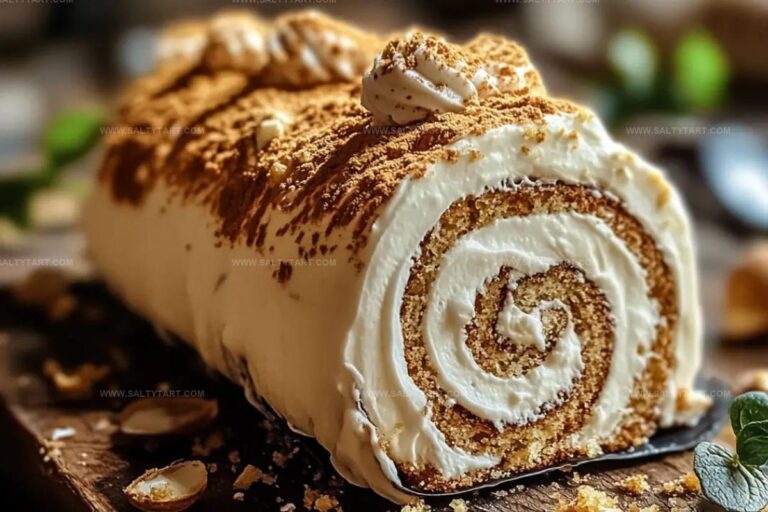 Coffee Cake Roll With Stabilized Kahlua Whipped Cream Recipe